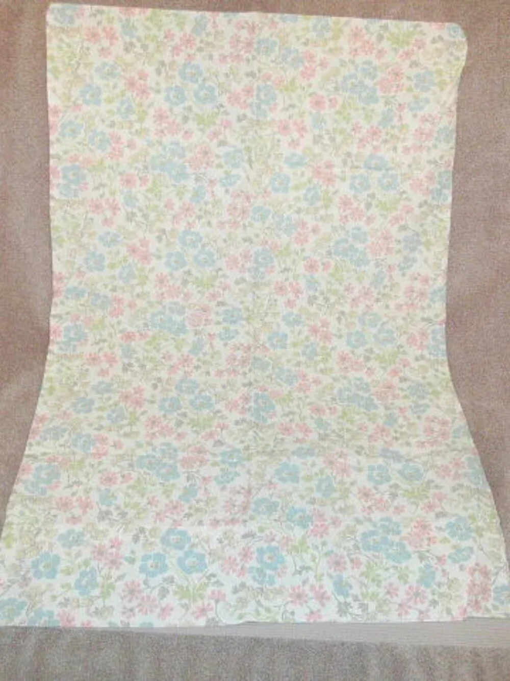 Laura Ashley Cotton Percale Standard Pillowcases Set Of 2 Floral Cottagecore NEW